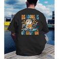 Reading Is Otterly Fun Sea Otter Book Lover Bookworm Men's Back Print T-Shirt