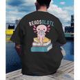 Reads Alotl Shirt Kids Readsolotl Read Axolotl Shirt Books Men's Back Print T-Shirt Reads Alotl Shirt Kids Readsolotl Read Axolotl Shirt Books Men's Back Print T-Shirt
