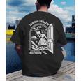 Retro Trendy Bookish Book Lover Reading Quotes Leaving Reality Entering Fiction -Adults Small Short Sleeve T-Shirt Men's Back Print T-Shirt Retro Trendy Bookish Book Lover Reading Quotes Leaving Reality Entering Fiction -Adults Small Short Sleeve T-Shirt Men's Back Print T-Shirt