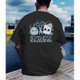 Rock Paper Scissors Nothing Beats Reading Book Lover Men's Back Print T-Shirt Rock Paper Scissors Nothing Beats Reading Book Lover Men's Back Print T-Shirt