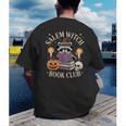 Salem Witch Book Club Bookish Halloween Raccoon Witchcraft Men's Back Print T-Shirt