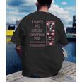 Saying Psychological Thriller Book Reader Lover Men's Back Print T-Shirt