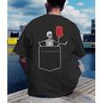 Skeleton Books Read Book Reading Librarian Across America Men's Back Print T-Shirt Skeleton Books Read Book Reading Librarian Across America Men's Back Print T-Shirt
