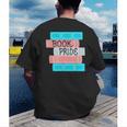 Threadless Grey Sky Chai Trans Book Pride Graphic Men's Back Print T-Shirt