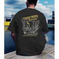 Tired Moms Club Bookish Book Lover Homebody Fall Book Club Men's Back Print T-Shirt