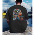 History Education Is Freedom Books Teacher Women Girls Men's Back Print T-Shirt History Education Is Freedom Books Teacher Women Girls Men's Back Print T-Shirt