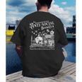 Unapologetically Antisocial Book Club Meets Weekly Retro Men's Back Print T-Shirt Unapologetically Antisocial Book Club Meets Weekly Retro Men's Back Print T-Shirt