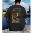 Unsociable And Taciturn Jane Austin Quote Book Classic Lit Men's Back Print T-Shirt
