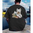 West Highland Terrier Books Dog Breed Westie For Men Women Kids Men's Back Print T-Shirt West Highland Terrier Books Dog Breed Westie For Men Women Kids Men's Back Print T-Shirt