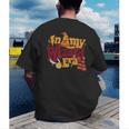 In My Wizard Era Groovy Bookish Fantasy Reader Book Lover Men's Back Print T-Shirt In My Wizard Era Groovy Bookish Fantasy Reader Book Lover Men's Back Print T-Shirt
