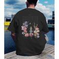Wonderland Garden & Vintage Textbook Men's Back Print T-Shirt Wonderland Garden & Vintage Textbook Men's Back Print T-Shirt