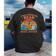 Y'All Need To Read More Books Book Lover Vintage Men's Back Print T-Shirt