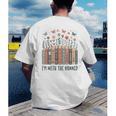 Im With The Banned Book Readers Librarian Read Banned Books Men's Back Print T-Shirt