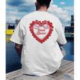 Book Lover Men's Back Print T-Shirt Book Lover Men's Back Print T-Shirt