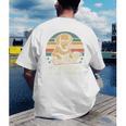 My Weekend Is All Booked Vintage Dog Reading Book Lovers Men's Back Print T-Shirt