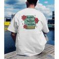 Books Are Better Than People Bookworm Librarian Reader Men's Back Print T-Shirt