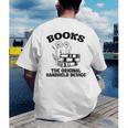 Books The Original Handheld Device Book Lover Premium Men's Back Print T-Shirt