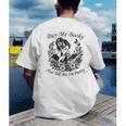 Buy Me Books And Tell Me I'm Pretty Book Lover Bookworm Men's Back Print T-Shirt