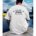 Chapter Fifty 50 Cute 50th 1975 Birthday Book Lovers Men's Back Print T-Shirt