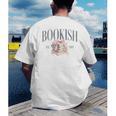Coquette Bow Book Lover Bookish Coquette Aesthetic Reading Men's Back Print T-Shirt Coquette Bow Book Lover Bookish Coquette Aesthetic Reading Men's Back Print T-Shirt