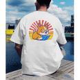 Corgi Dog Reading Book Book Lover Dog Lover Men's Back Print T-Shirt Corgi Dog Reading Book Book Lover Dog Lover Men's Back Print T-Shirt