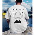 Creepy Carrots Halloween Book Character Costume Men's Back Print T-Shirt