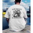 Dark Romance Books Lover Bookish Bookworm Gothic Aesthetic Men's Back Print T-Shirt Dark Romance Books Lover Bookish Bookworm Gothic Aesthetic Men's Back Print T-Shirt
