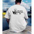 I Don't Give a Chapter 39 Book Lover Reader Men's Back Print T-Shirt