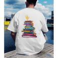 I'm OK Reading Books Library Bookworm Bookish Book Lover Men's Back Print T-Shirt I'm OK Reading Books Library Bookworm Bookish Book Lover Men's Back Print T-Shirt