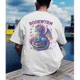 Just a Girl Who Loves Dragons And Books Men's Back Print T-Shirt