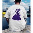 Kawaii Fairy Bookish Book Lover Library Read Men's Back Print T-Shirt Kawaii Fairy Bookish Book Lover Library Read Men's Back Print T-Shirt