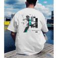 Marvel Spider-Man Gwen Stacy Responsibility Book Covers Men's Back Print T-Shirt