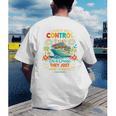 I Have No Control On A Cruise They Book Themselves Vacation Men's Back Print T-Shirt