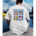 Paw Patrol Year Book Men's Back Print T-Shirt