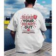 Read Your Heart Out Love Book Valentine Teacher Bookworm Men's Back Print T-Shirt Read Your Heart Out Love Book Valentine Teacher Bookworm Men's Back Print T-Shirt