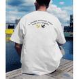 Reader Without a Book Is Tragedy Dragon Bookworm Men's Back Print T-Shirt