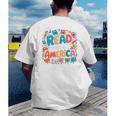 Reads Across Tee America Reading Teacher Books Reader Kids Men's Back Print T-Shirt Reads Across Tee America Reading Teacher Books Reader Kids Men's Back Print T-Shirt