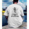 Sexy STFUATTDLAGG Hot Woman Reading Spicy Good Book Love Men's Back Print T-Shirt