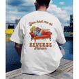 Smut Reader You Had Me At Reverse Harem Spicy Grey Book Men's Back Print T-Shirt