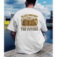 History Honoring Past Inspiring The Future Book Men's Back Print T-Shirt History Honoring Past Inspiring The Future Book Men's Back Print T-Shirt