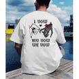 I Vow You Vow We Vow Merch Dark Romance Smutty Book Smutt Men's Back Print T-Shirt