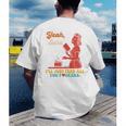 Yeah Sure I'Ll Just Feed All You Fckers Book Lover Quote Men's Back Print T-Shirt Yeah Sure I'Ll Just Feed All You Fckers Book Lover Quote Men's Back Print T-Shirt