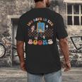 100 Days In The Books Celebration Retro School Men's Back Print T-Shirt 100 Days In The Books Celebration Retro School Men's Back Print T-Shirt