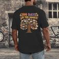 100 Days Of School 100 Days In The Books Librarian Read Men's Back Print T-Shirt