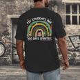 100th Day Of School Teachers Students Women Floral Books Men's Back Print T-Shirt