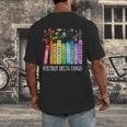 8647 Foxtrots Tangos Deltas Book Flower Resist Book Lovers Men's Back Print T-Shirt 8647 Foxtrots Tangos Deltas Book Flower Resist Book Lovers Men's Back Print T-Shirt