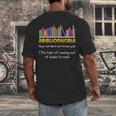 Abibliophobia Fear Of Running Out Of Books Read Book Men's Back Print T-Shirt Abibliophobia Fear Of Running Out Of Books Read Book Men's Back Print T-Shirt