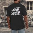 Anti Social Anti Social Club Introvert People Haters Men's Back Print T-Shirt Anti Social Anti Social Club Introvert People Haters Men's Back Print T-Shirt