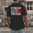 Antisocial Keep Away Sarcastic Bad Attitude Introvert Men's Back Print T-Shirt