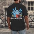 Axolotl Read Book Kawaii Reading Books For Men Women Men's Back Print T-Shirt